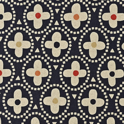 Japan | Le Bouquet 幾何花 | cotton linen printed canvas 棉麻