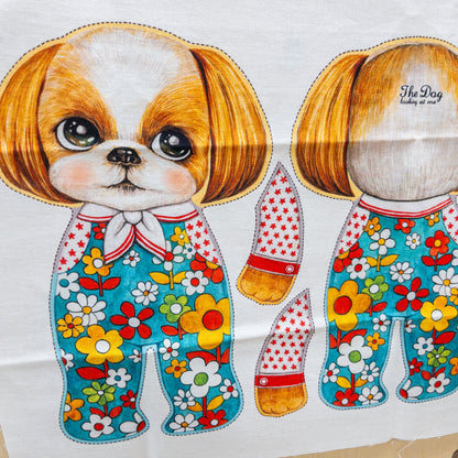 Unclecat 貓叔叔 | diy fabric for making cat doll "Shihtzu" | cotton linen 棉麻