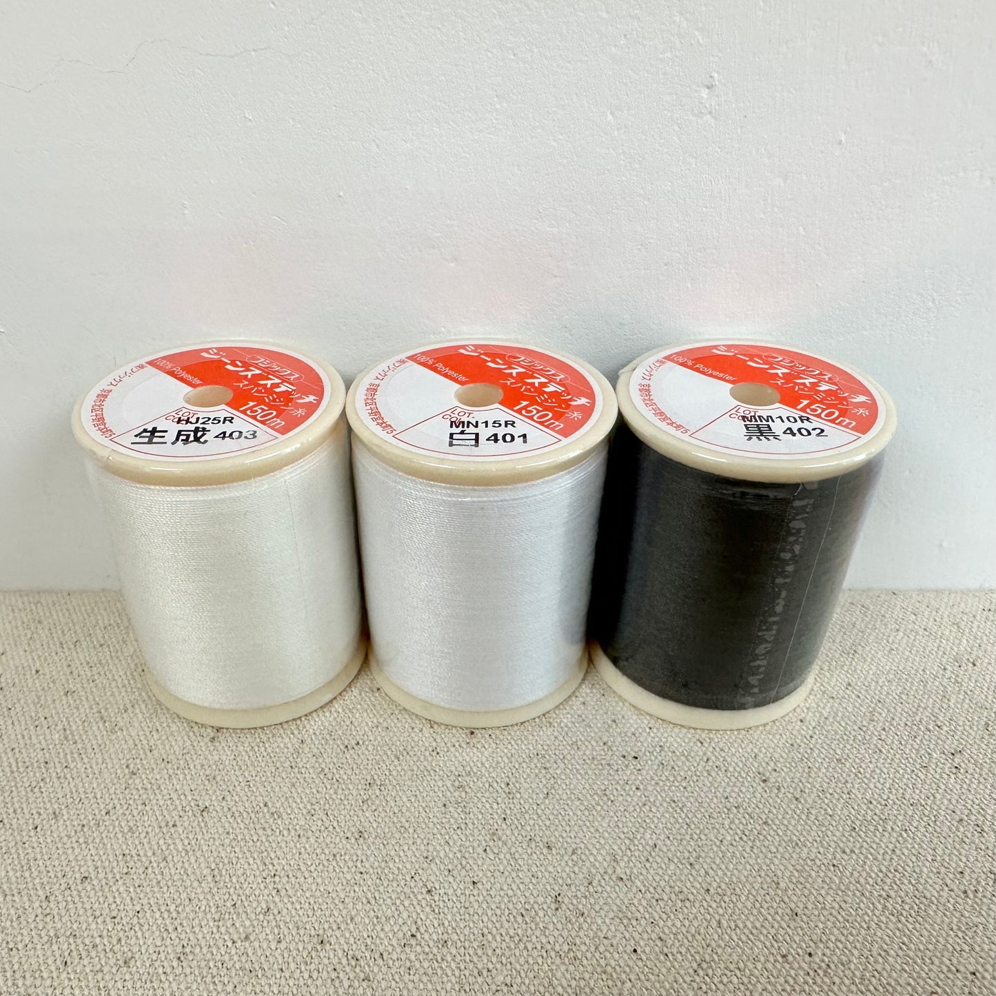 Fujix | Pice #20 jeans stitch sewing thread 牛仔布厚布車縫線 150m - 16 colors