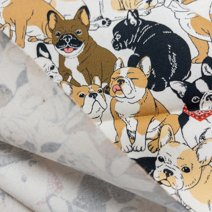 Japan | bulldog 老虎狗 | cotton printed oxford 純棉