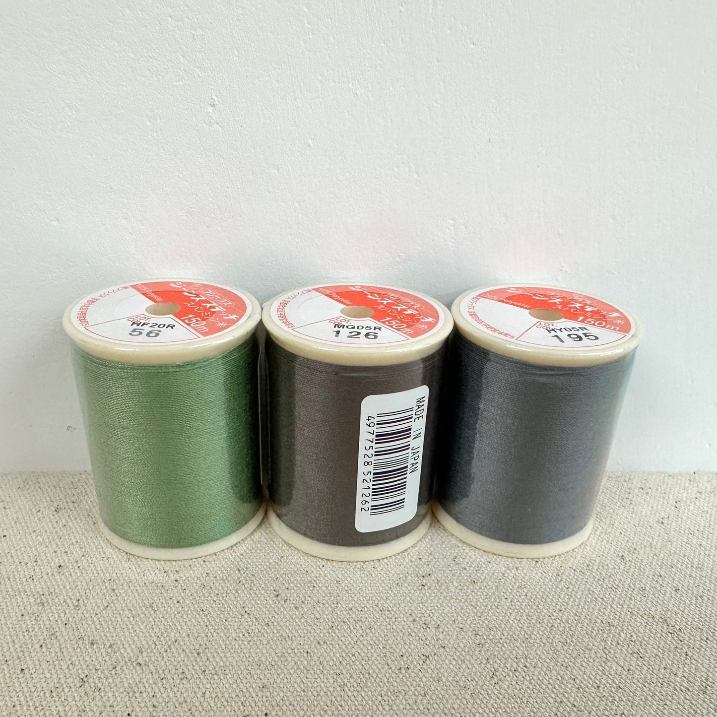 Fujix | Pice #20 jeans stitch sewing thread 牛仔布厚布車縫線 150m - 16 colors