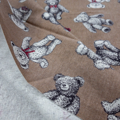 Japan | teddy bear 啤啤熊 | cotton linen 棉麻