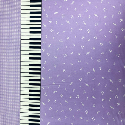 Japan | musical notes and piano 鋼琴音符 | cotton printed oxford 純棉