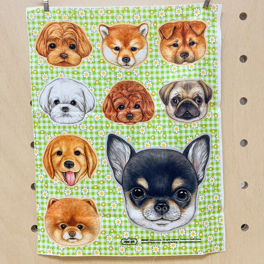 Unclecat 貓叔叔 | dogs class attendance book | cotton linen 棉麻