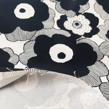 Kobayashi | nordic poppies 北歐簡約罌粟花 | cotton linen 棉麻