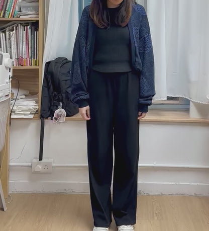 K·T Pattern | Long Sleeve Open Front Bolero Shrug 飛鼠長袖披肩外套 | pattern 紙樣(影片教學 sewing tutorial video)
