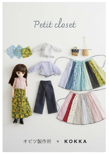Japan | オビツ製作所x kokka Petit Closet Flowers Lawn 碎花 | cotton lawn 薄棉