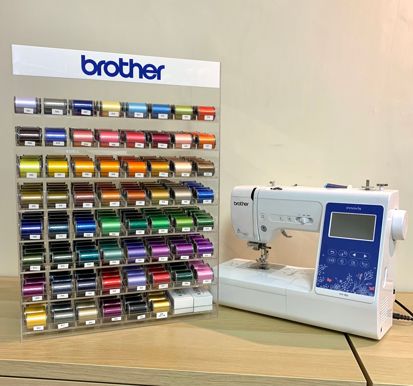 [日本] Brother Machine Embroidery Thread 電腦繡花線