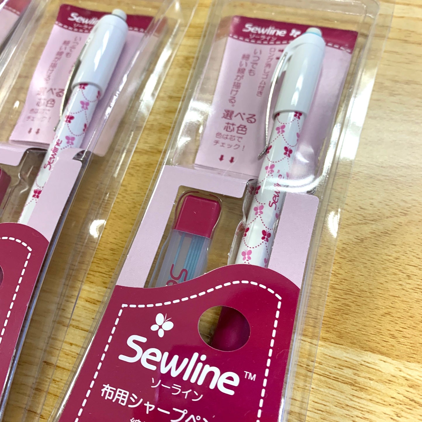 Sewline fabric pencil 布用鉛芯筆+1盒鉛芯
