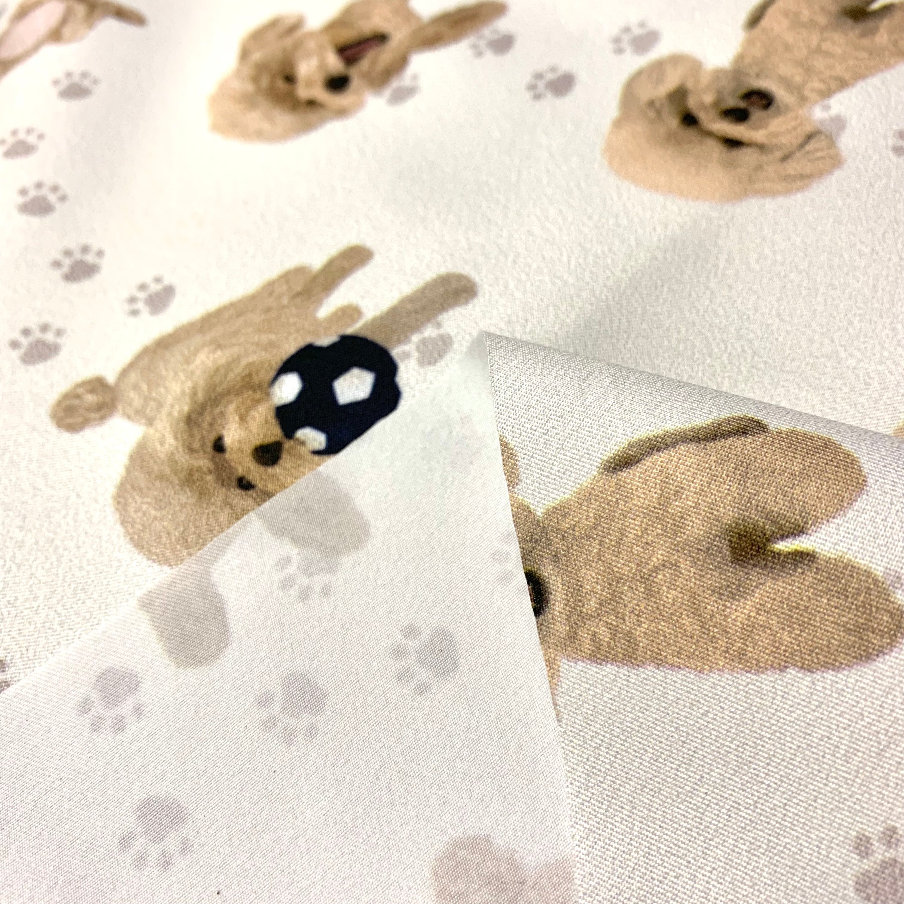 K‧T FABRIC】貴婦狗poodle waterproof fabric 防水布– K•T Fabric Hong