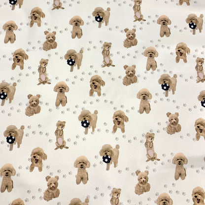 【K‧T FABRIC】貴婦狗 poodle waterproof fabric 防水布