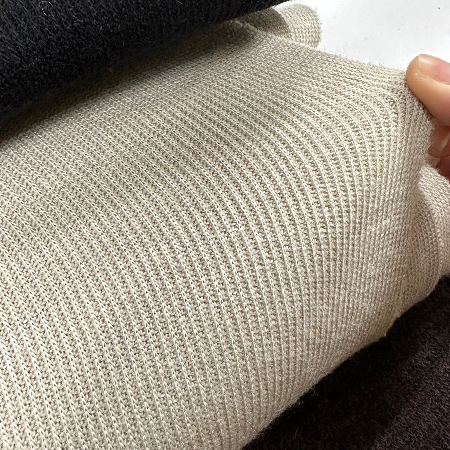 plain color | 羅紋針織 rib knit